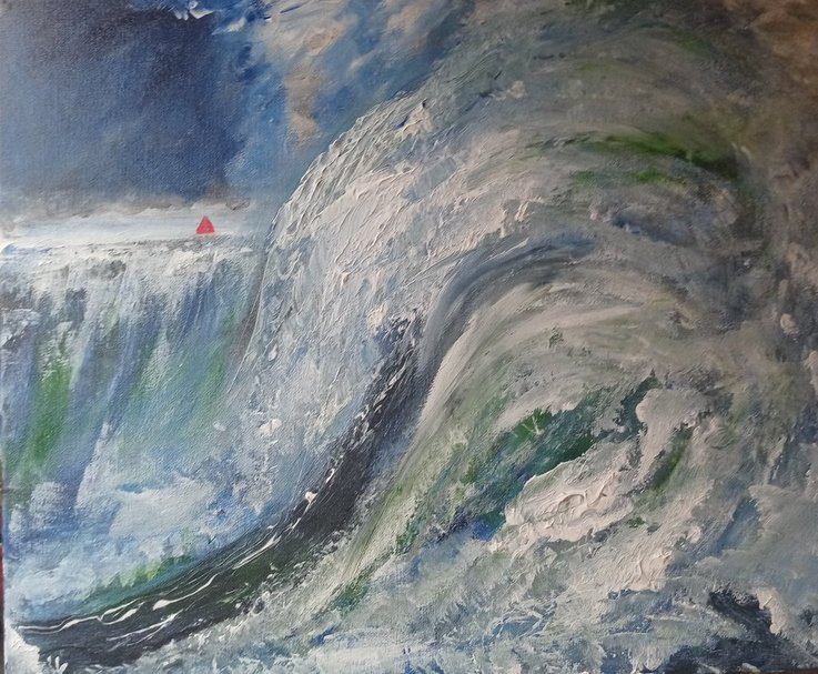 The outsider art of Ian F Harris (IFH). paintings by the Stratfordian